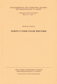 Martin Luther und die Rhetorik
