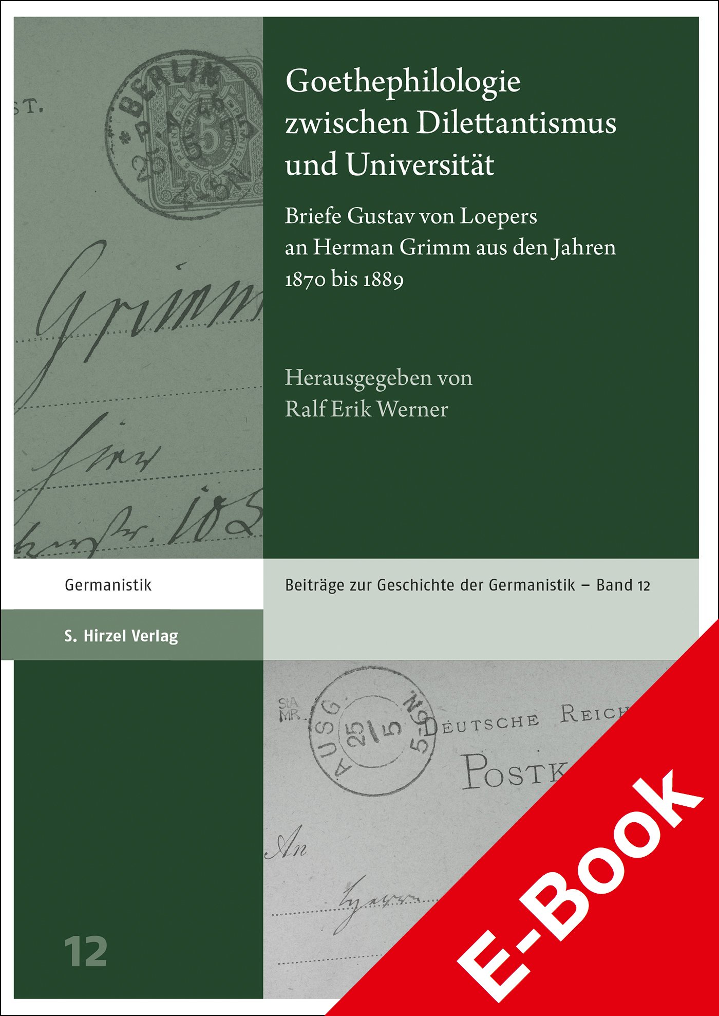 Goethephilologie zwischen Dilettantismus und Universität