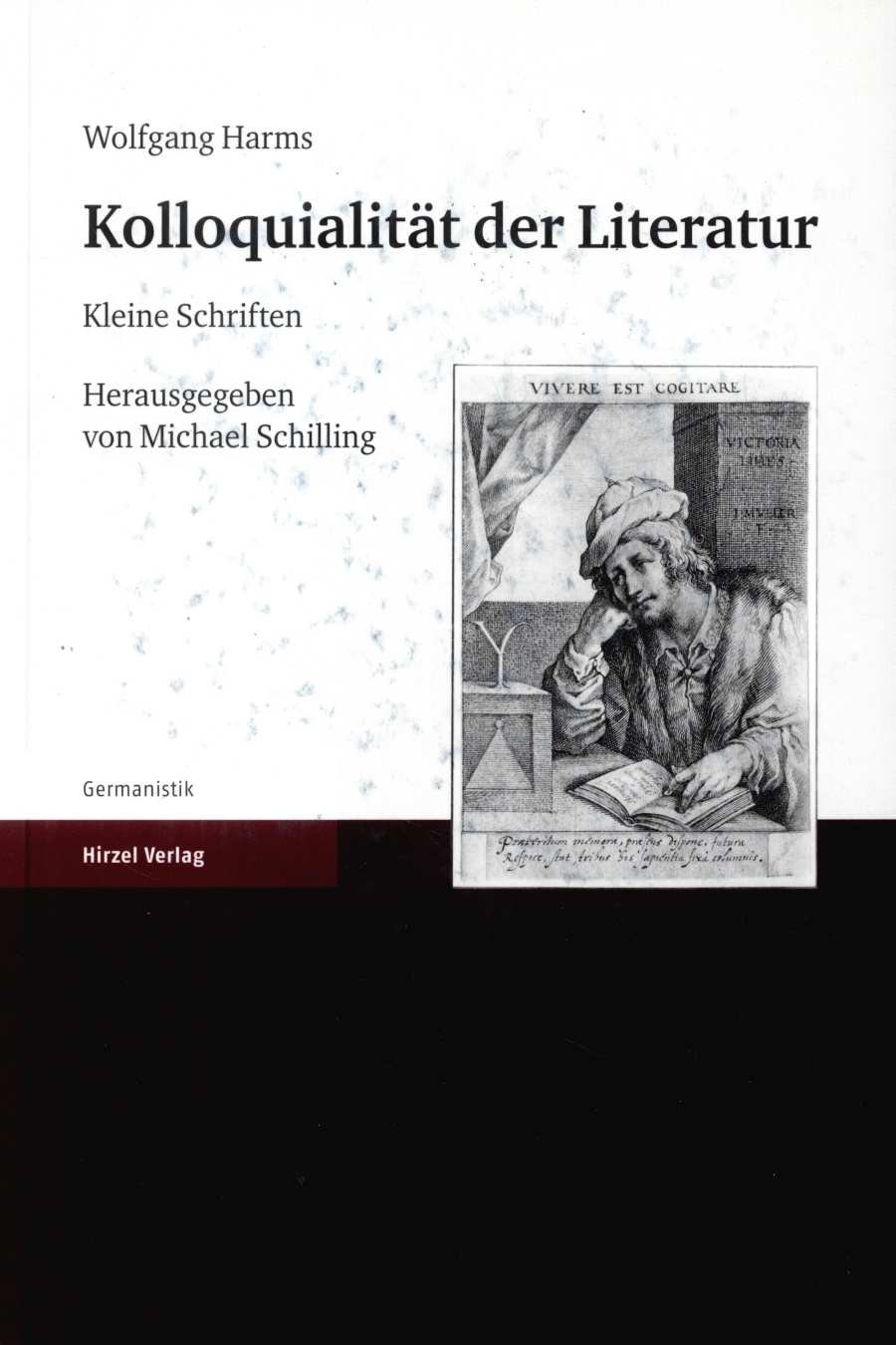Wolfgang Harms. Kolloquialität der Literatur