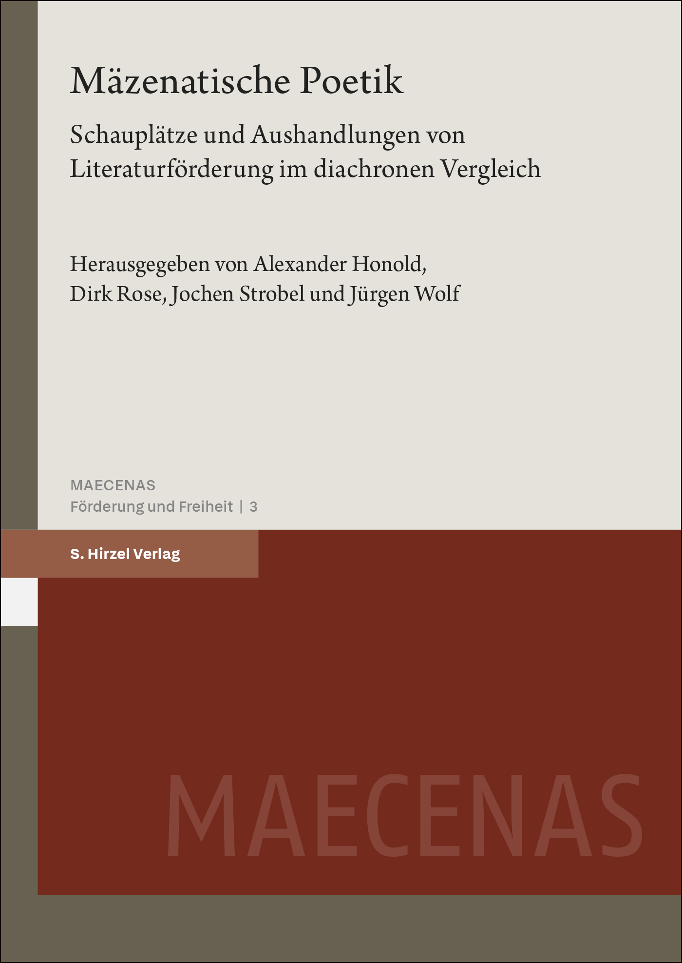 Mäzenatische Poetik