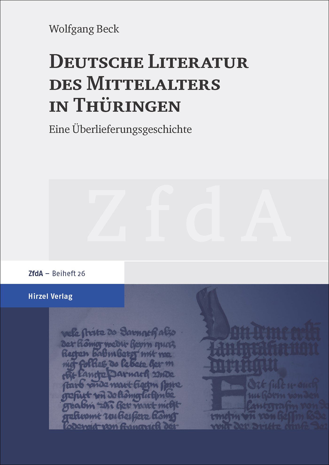 Deutsche Literatur des Mittelalters in Thüringen