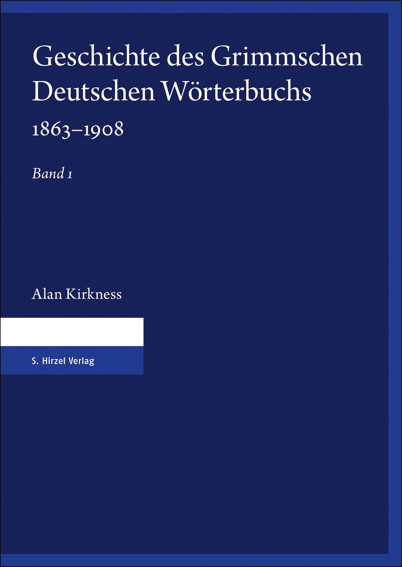 Geschichte des Grimmschen Deutschen Wörterbuchs 1863–1908