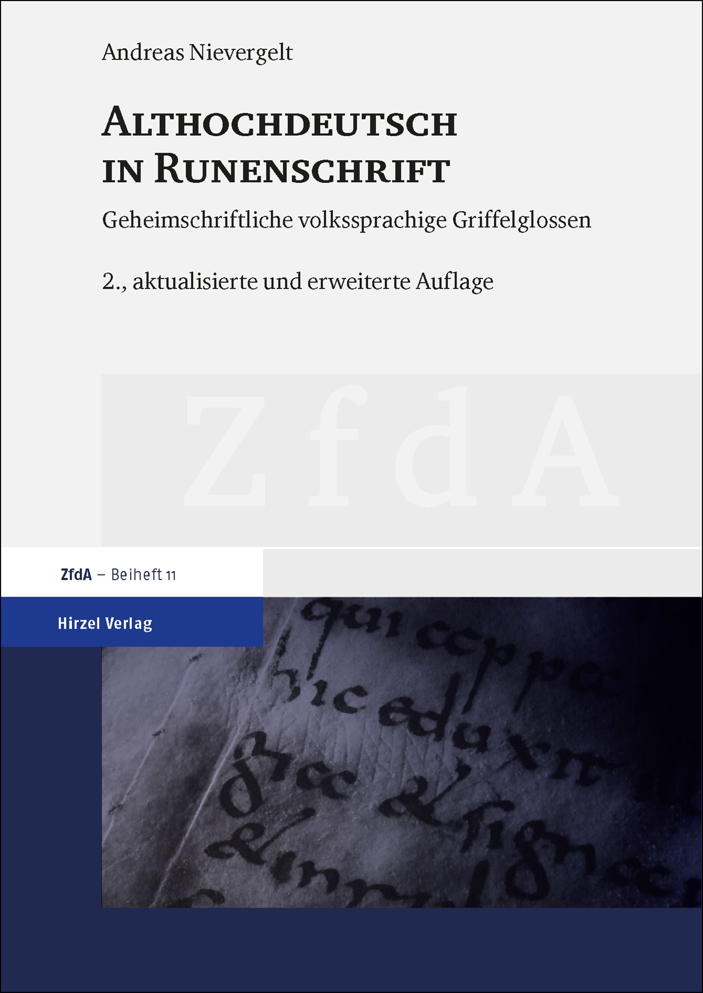 Althochdeutsch in Runenschrift