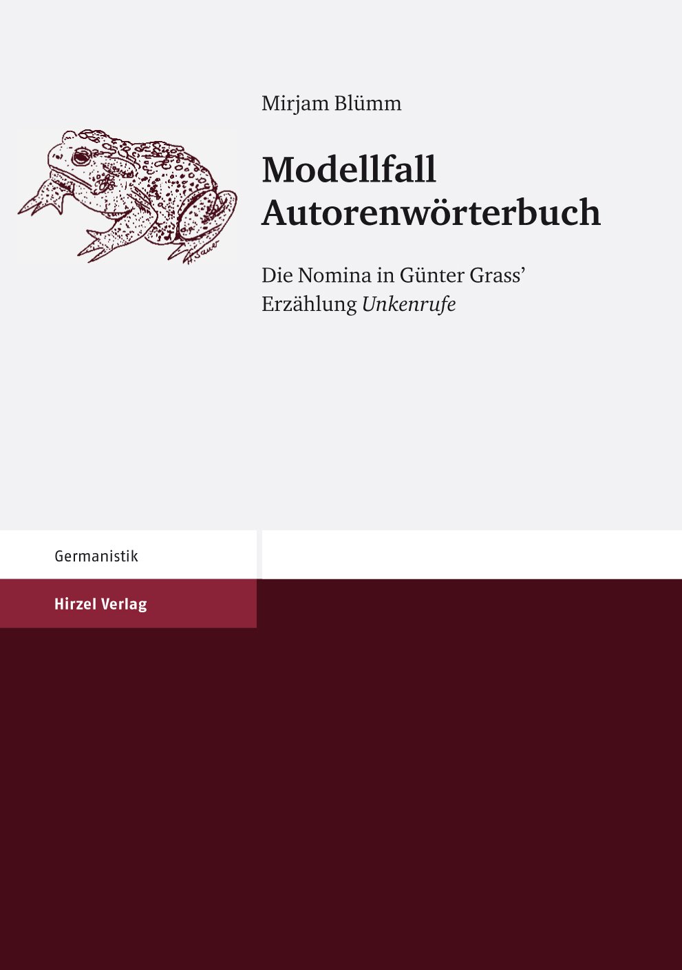 Modellfall Autorenwörterbuch